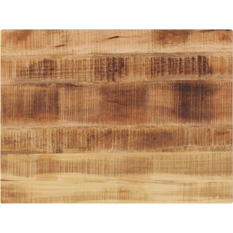 Piano per Tavolo 90x60x1,5cm Rettangolare Legno di Mango Grezzo vidaXL (1/5)