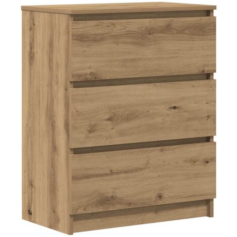 vidaXL Credenza Rovere Artigianale 60x35x76 cm in Legno Multistrato