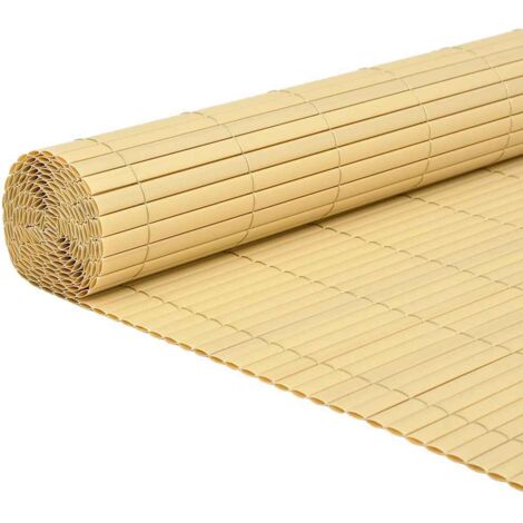 vidaXL Recinzione da Giardino Bifacciale Gialla 1,8x3 m in PVC