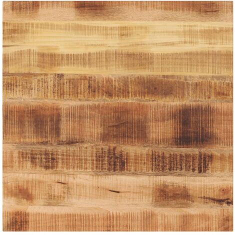 Piano per Tavolo 80x80x1,5 cm Quadrato Legno di Mango Grezzo vidaXL