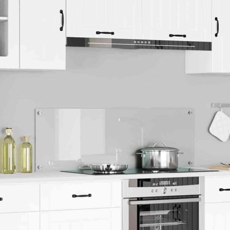 Rivestimento da Cucina Trasparente 120 x 40 x 0.6 cm vidaXL