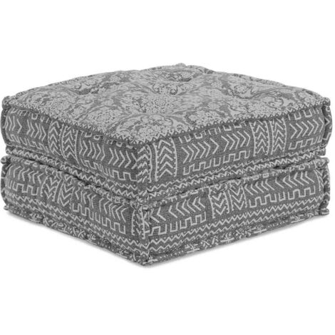 vidaXL Divano modulare Grigio chiaro 70 x 70 x 36 cm Tessuto