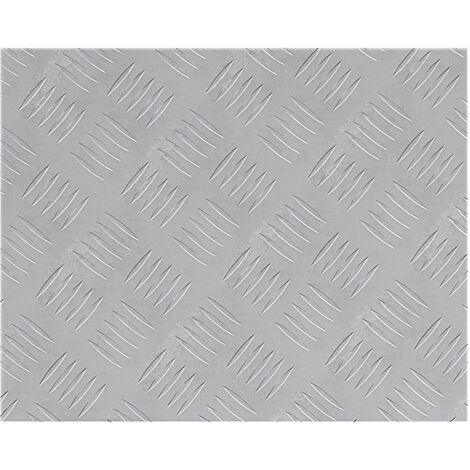 Gradini per Scale 4 pcs Argento 50 x 40 cm Alluminio vidaXL