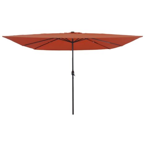 Ombrello da giardino Terracotta 295 x 295 x 245 cm vidaXL (1/5)