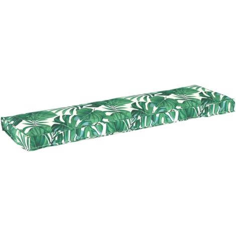 Cuscino Foglia Motivo Foglia 140 x 40 x 8 cm Tessuto Oxford vidaXL