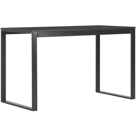 vidaXL Scrivania ad Angolo a L per Computer Casa Lavoro Ufficio Tavolo PC Nera