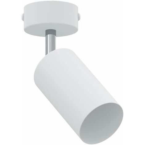 Faretto da soffitto Bianco 6 x 6 x 16 cm Metallo vidaXL (1/5)