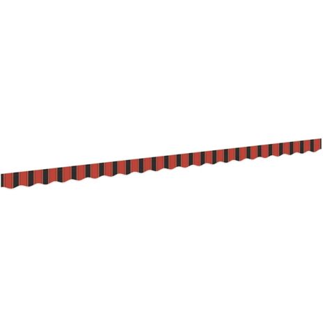 Tenda a Braccio Multicolore 4.8 x 0.2 m Tela vidaXL