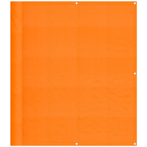 Paravento Balcone Arancione 120x1000 cm 100% Poliestere Oxford vidaXL