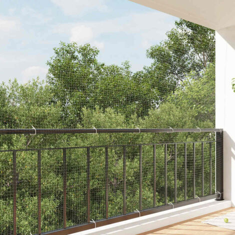 Rete per Gatti Trasparente 6x3 m in Nylon vidaXL