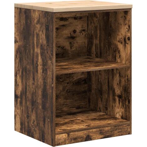 vidaXL Armadietto da Garage in Rovere Affumicato 60x51x85 cm