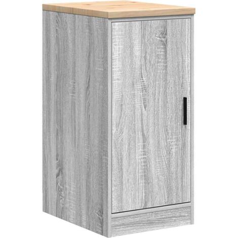 vidaXL Armadietto per Garage Grigio Sonoma 40x51x85 cm