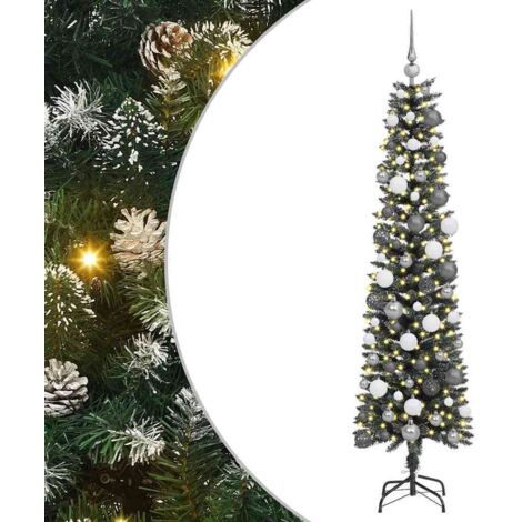 Albero di Natale artificiale con 300 LED Verde 180 cm vidaXL (1/5)