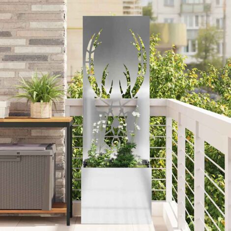 Schermo per privacy in giardino Argento 50 x 150 cm vidaXL (1/5)