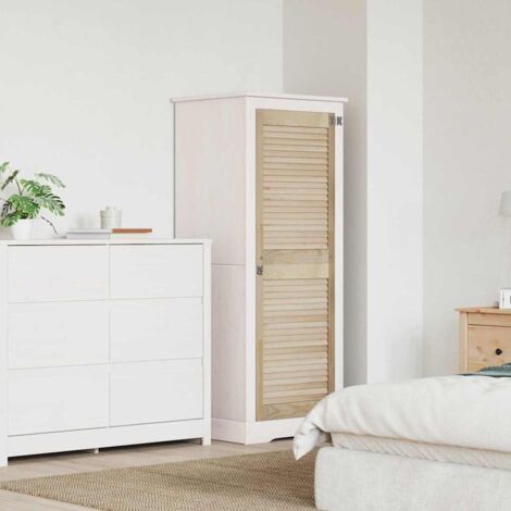 vidaXL Porta per Armadio con porta Naturale 140.5 x 2.1 x 49.5 cm