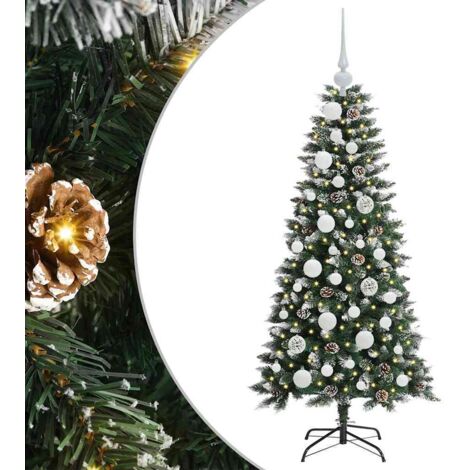 Albero di Natale artificiale con 150 LED Verde 120 cm vidaXL (1/5)