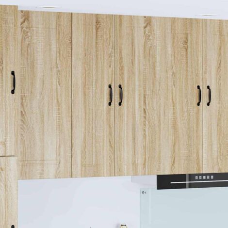 vidaXL Armadietto a muro LUCCA Rovere Sonoma 60 x 31 x 100 cm