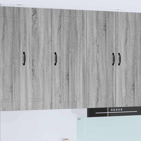 vidaXL Armadietto a muro LUCCA Grigio Sonoma 40 x 31 x 100 cm