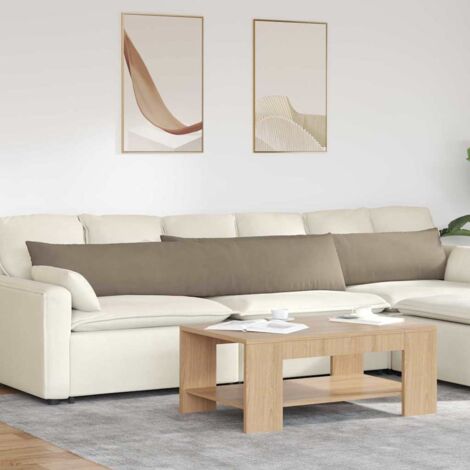 Cuscini da Divano 2 pcs Talpa 200 x 40 cm Tessuto vidaXL