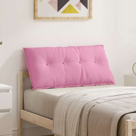 Cuscino per Schiena Rosa 100 x 19 x 50 cm Tessuto vidaXL (1/5)