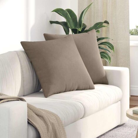 Cuscini da Divano 2 pcs Talpa 80 x 80 cm Tessuto vidaXL