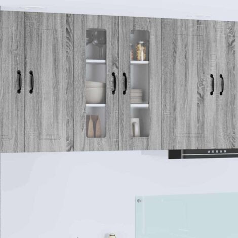 vidaXL Pannello lavastoviglie Kalmar Grigio Sonoma 60 x 31 x 80 cm