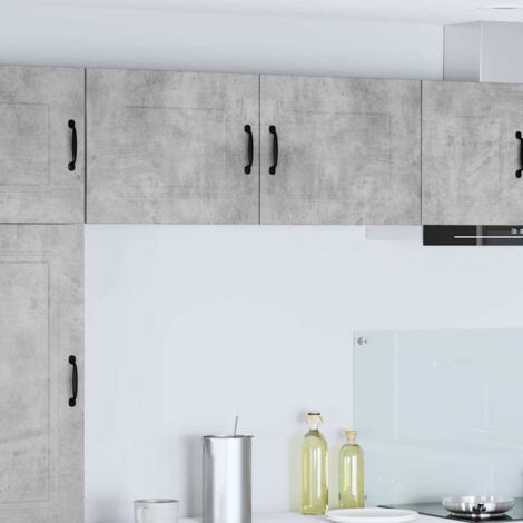 vidaXL Pannello lavastoviglie Kalmar Grigio cemento 50 x 31 x 40 cm