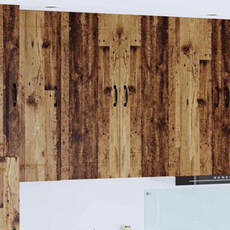 vidaXL Pannello lavastoviglie Kalmar Legno vecchio 80 x 31 x 100 cm