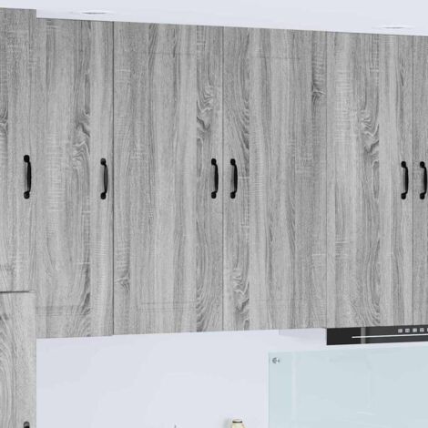 vidaXL Pannello lavastoviglie Kalmar Grigio Sonoma 80 x 31 x 100 cm