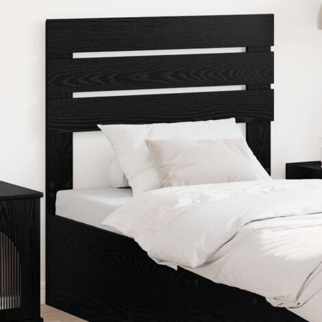 Testiera Rovere Nero Legno multistrato vidaXL (1/5)