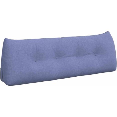 Cuscino per Schiena Blu jeans 140 x 24 x 50 cm Tessuto vidaXL