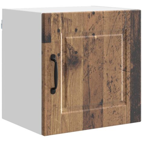 vidaXL Armadietto a muro PORTO Legno vecchio 40 x 31 x 40 cm