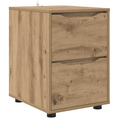 Armadio Rovere artigianale 40 x 48 x 57 cm Legno multistrato vidaXL