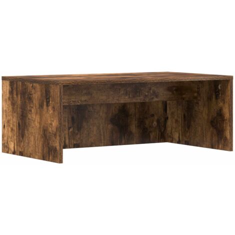 Scrivania a parete Rovere fumé 80 x 45 x 30 cm vidaXL