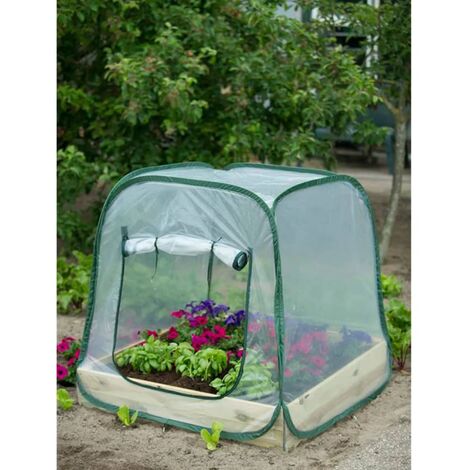 giardino 70 x 70 x 80 cm giardino giardino Mini tenda pop-up portatile in PVC per serra per giardino cortile giardino giardino