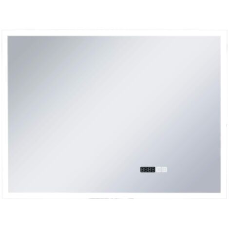 VIDAXL - Specchio LED da Bagno con Sensore Tattile 80x60 cm