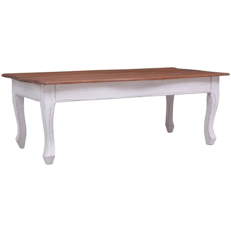vidaXL Cassa Tavolino da caff/è Contenitore 80x40x35 cm in Legno di Recupero