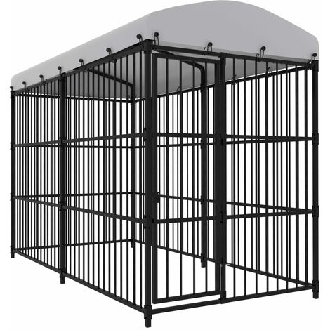 vidaXL Canile da Esterno con Tetto 300x150x210 cm