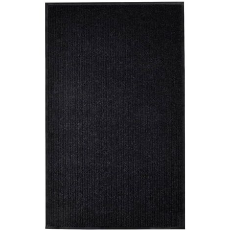 vidaXL Zerbino Nero 117x220 cm in PVC