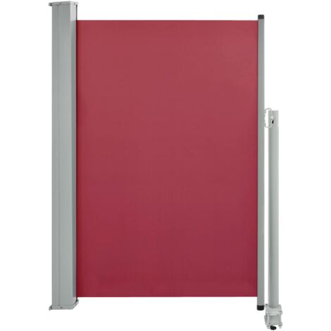 Tenda Laterale Retrattile per Patio 120x300 cm Rossa vidaXL (1/5)
