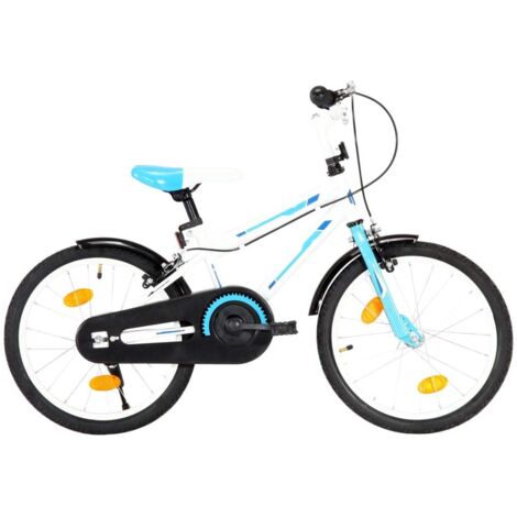 vidaXL Bici per Bambini 18 Pollici Blu e Bianca - Blu