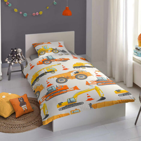 100% cotone 135 x 200 cm bianco 80 x 80 cm Good Morning biancheria da letto 2053 Jungle bambini animale Motivo Giraffe Panda elefante 