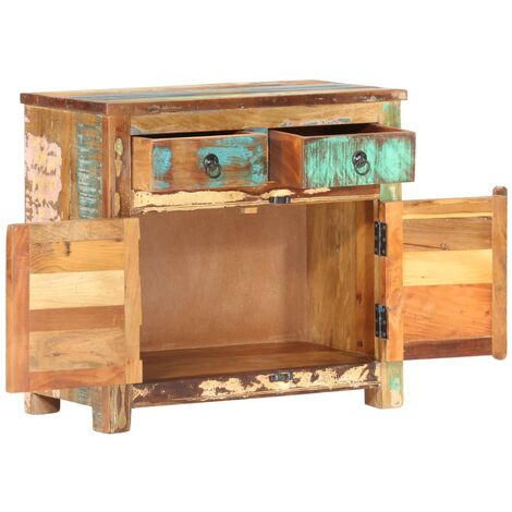 Credenza 70x35x65 cm in Legno Massello di Recupero vidaXL