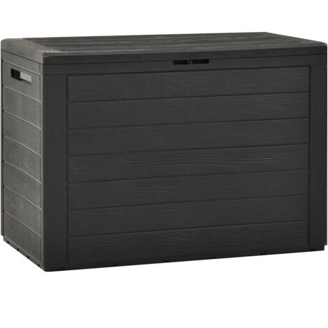 Baule da Giardino Antracite 78x44x55 cm vidaXL (1/5)