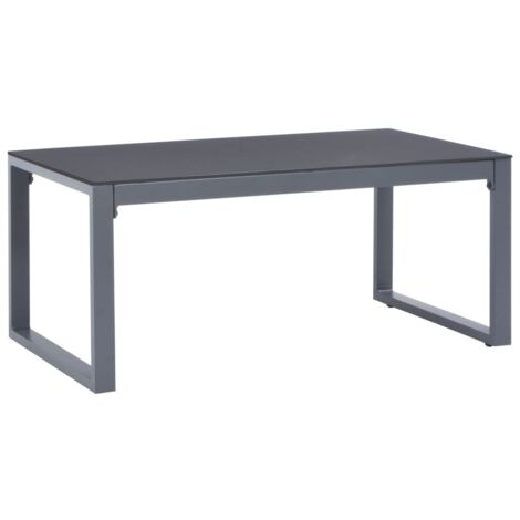 vidaXL Tavolino da Salotto 90x50x40 cm in Alluminio (1/3)