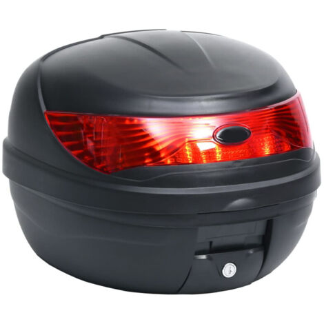 Cassetta di Coda per Moto per Un Solo Casco 35 L vidaXL