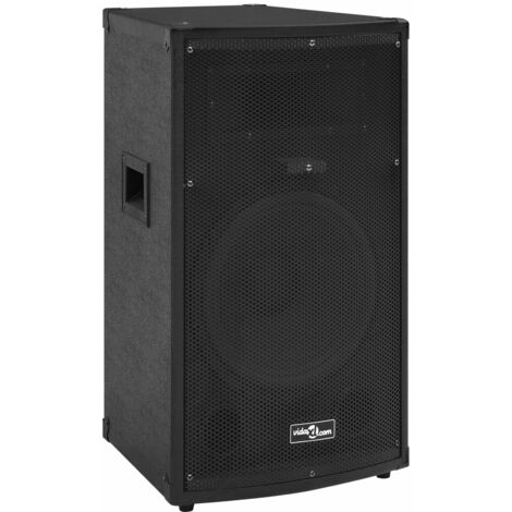 Altoparlante da Palco Hifi Professionale Passivo 1000 W Nero vidaXL