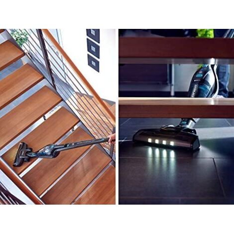 Leifheit Aspirapolvere Senza Fili 2 in 1 Rotaro PowerVac 100 W - Antracite