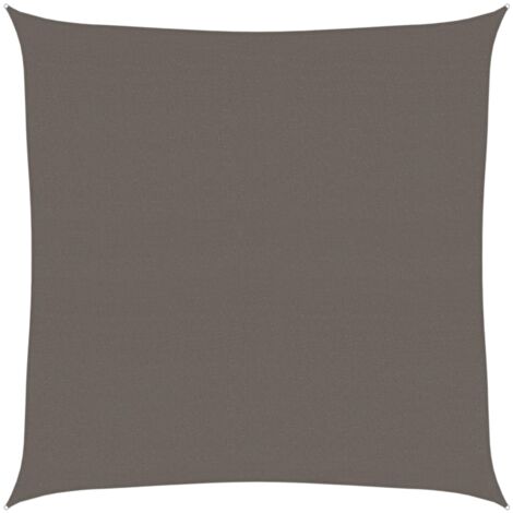 Vela Parasole 160 g/m² Antracite 5x5 m in HDPE vidaXL