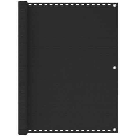 vidaXL Schermo Frangivista per Balcone Antracite 120x600 cm in HDPE